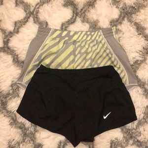 Nike running shorts